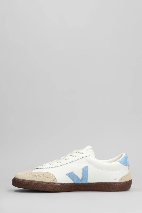 Volley O.t Sneakers In White Leather - Image 3