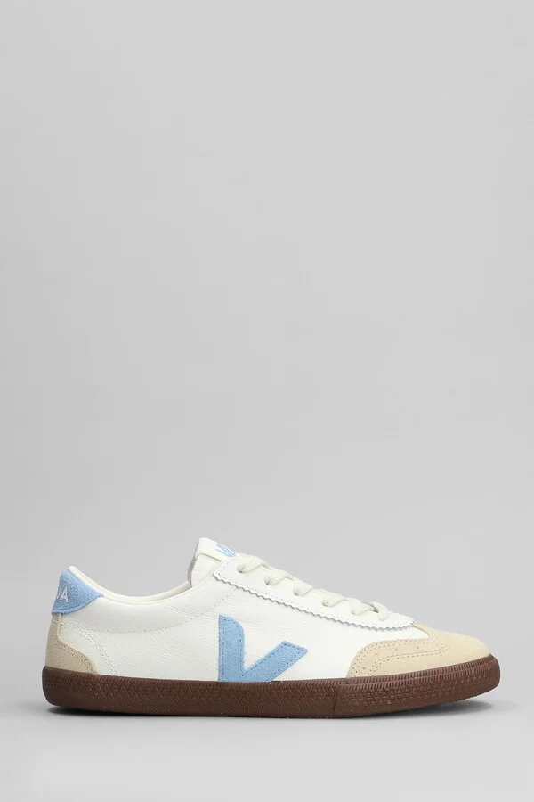 Volley O.t Sneakers In White Leather