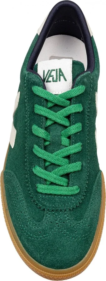 Volley Sneakers In Suede Color Green - Image 2