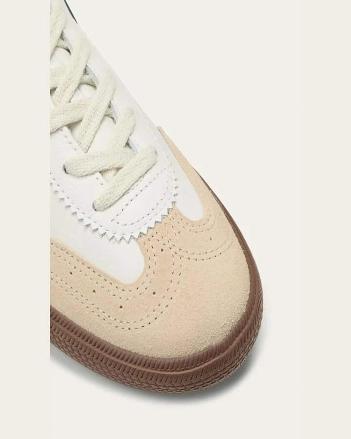 Volley Tricolored Low-Top Court Sneakers - Image 3