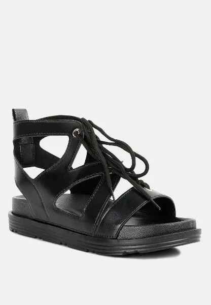 Voopret Tie Up Flat Womens Sandals Women - Image 2