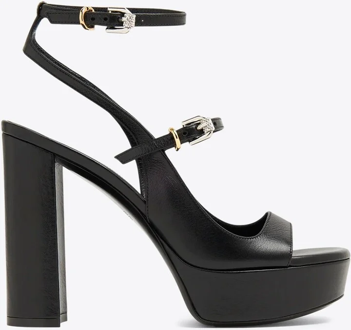 Voyou 115 Leather Platform Sandals