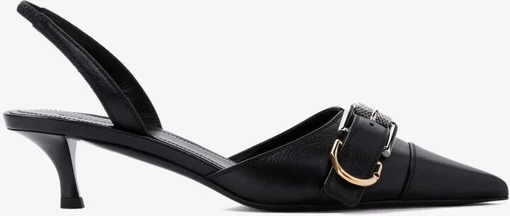 Voyou 45 Slingback Leather Pumps