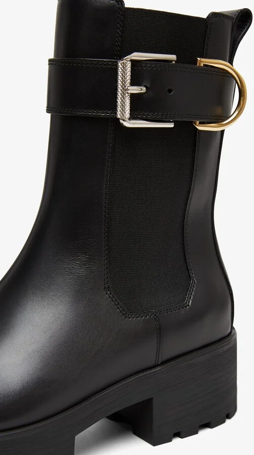 Voyou black chelsea boots - Image 5