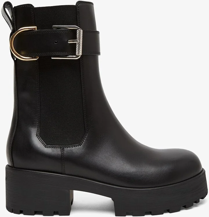 Voyou black chelsea boots