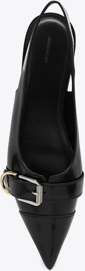 Voyou Calf Leather Slingback Flats - Image 2