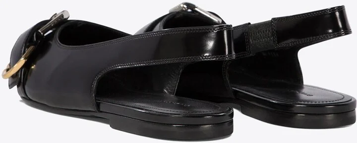 Voyou Calf Leather Slingback Flats - Image 3