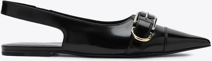 Voyou Calf Leather Slingback Flats