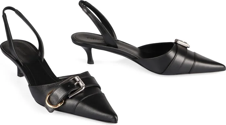Voyou Leather Pumps - Image 3