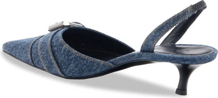 Voyou Pointed Toe Slingback Pump - Image 2