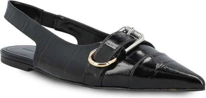 Voyou Slingback Flat Shoes - Image 2