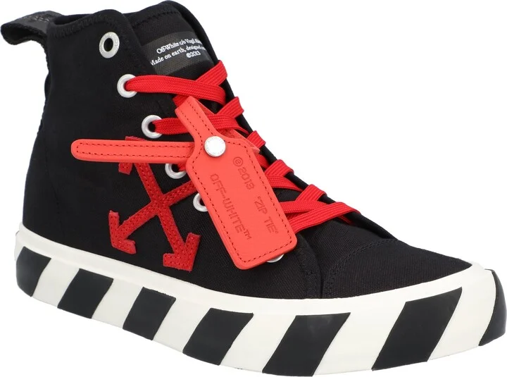 Vulcanized Hi Black Red Canvas