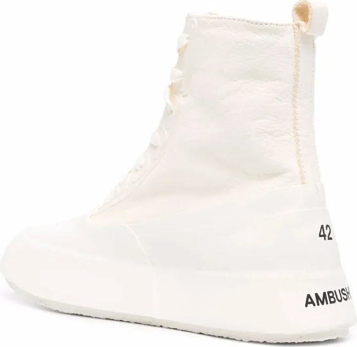 Vulcanized High-Top Sneakers - Image 3