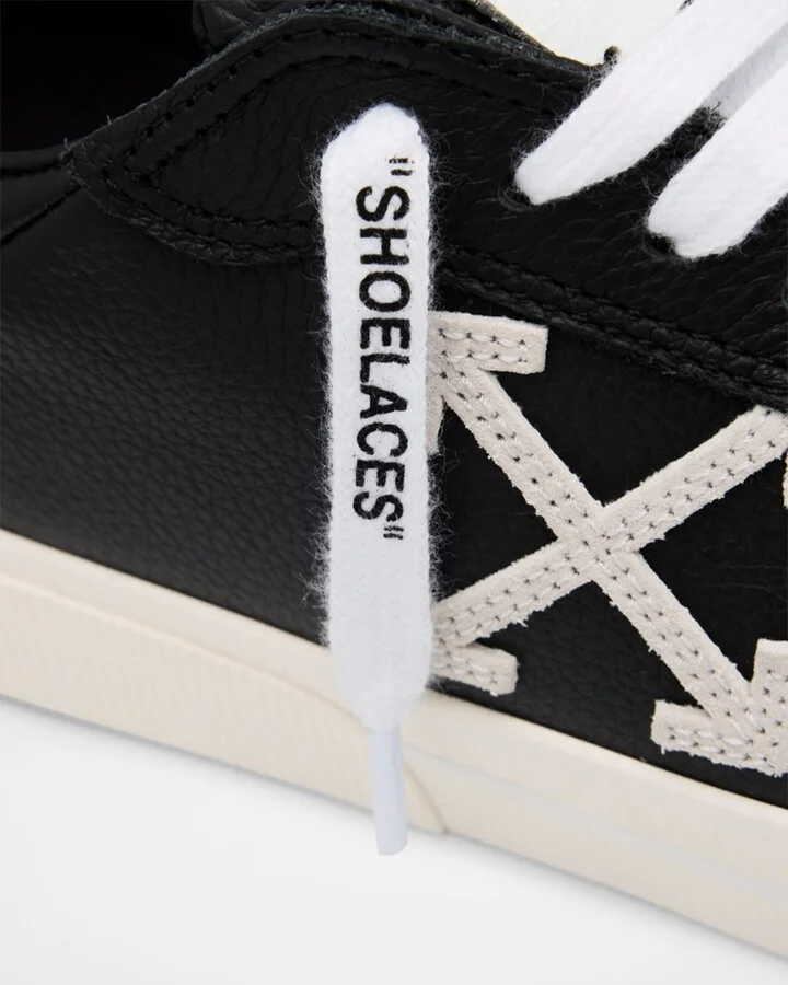 Vulcanized Leather Low-Top Sneakers - Image 6