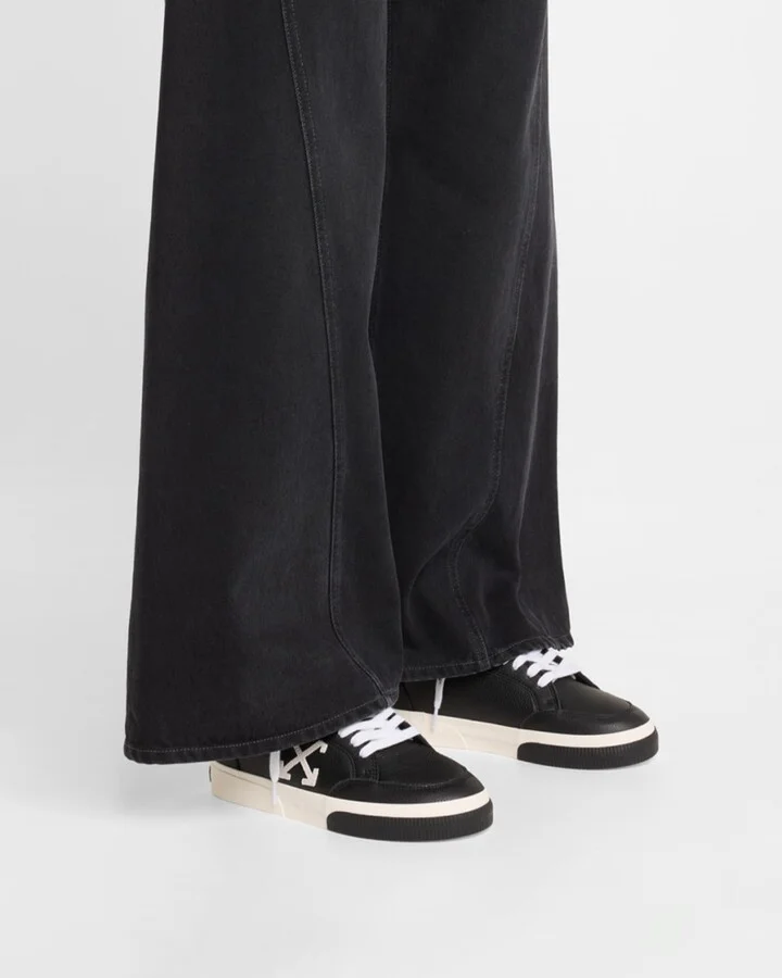 Vulcanized Leather Low-Top Sneakers - Image 9