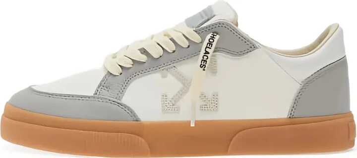 Vulcanized-Leather Sneakers