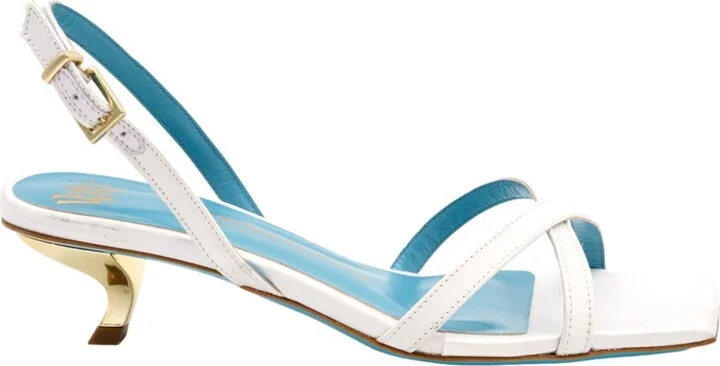 Vulcano Halter Satin Sandal - Image 2