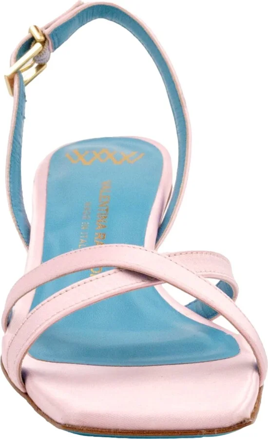 Vulcano Halter Satin Sandal - Image 8