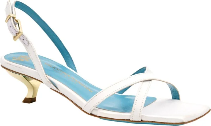 Vulcano Halter Satin Sandal