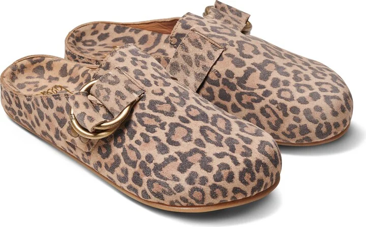Vulture Cheetah Print Mule