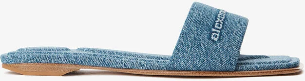 Vy Slide Sandal In Denim