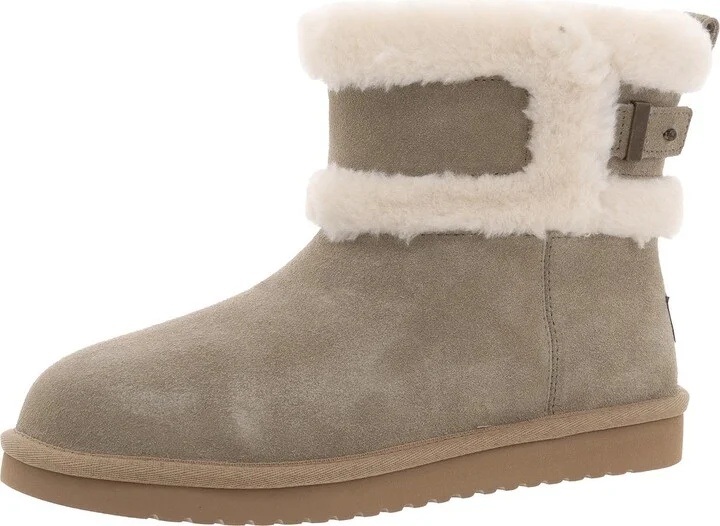W BARLEE MINI Womens Faux Leather Pull On Winter & Snow Boots