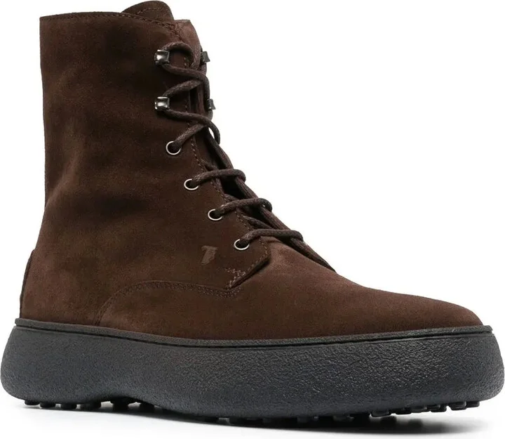 W.G. lace-up leather boots - Image 2