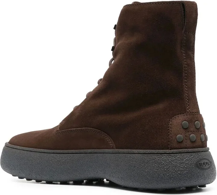 W.G. lace-up leather boots - Image 3