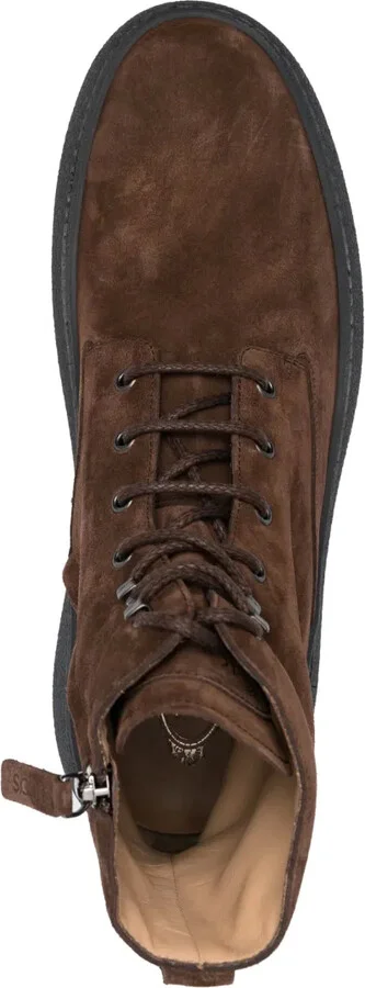 W. G. logo-patch boots - Image 4