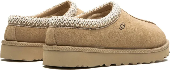 "W Tasmen Beige" suede slippers - Image 3