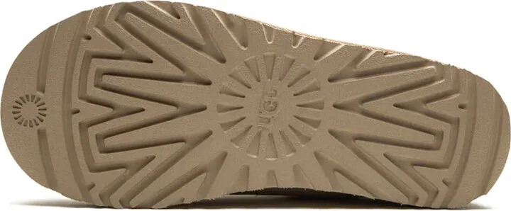 "W Tasmen Beige" suede slippers - Image 4