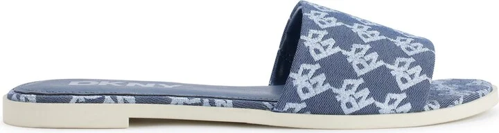 Waconia Denim Jacquard Slide Sandal - Image 3