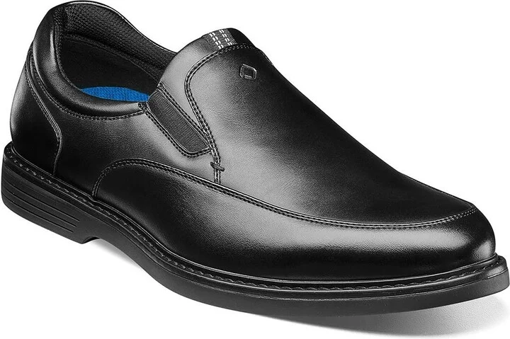 Wade Work Slip Resistant Moc Toe Venetian Loafer - Wide Width Available - Image 3