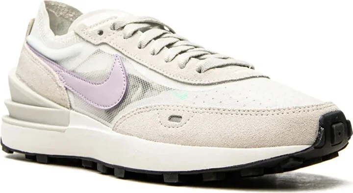 Waffle One "Summit White/Light Bone/Green" sneakers - Image 2
