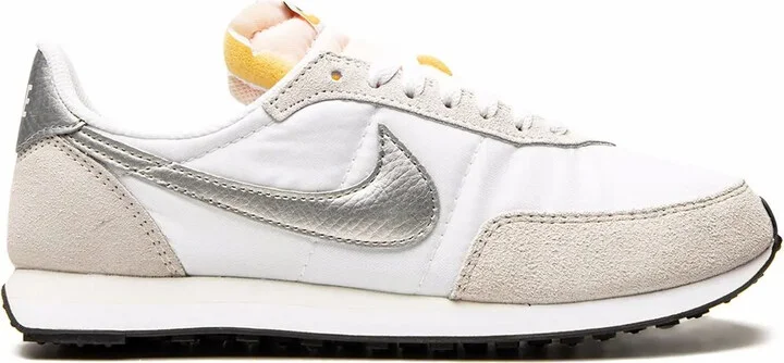 Waffle Trainer 2 "White/Metallic Silver" sneakers