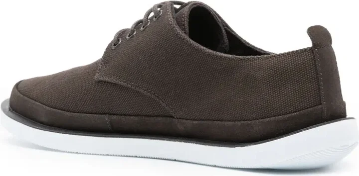 Wagon logo-appliqué derby shoes - Image 3