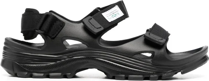 Wake moulded touch-strap sandals