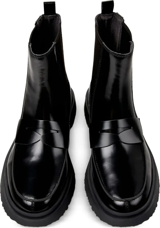 Walden leather penny-slot Chelsea boots - Image 4