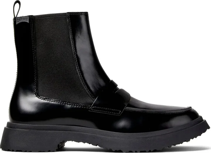 Walden leather penny-slot Chelsea boots