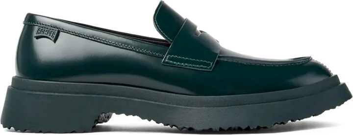 Walden logo-tag loafers