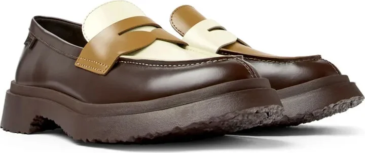 Walden mismatched colour-block loafers - Image 2