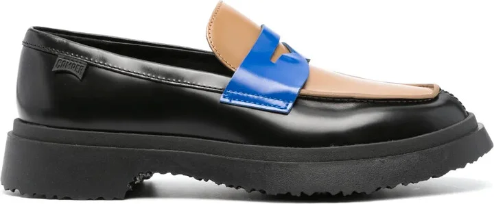 Walden Twins 45mm leather penny loafers