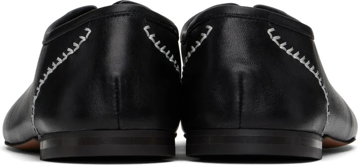 Wales Bonner Black Lace-Up Oxfords - Image 2
