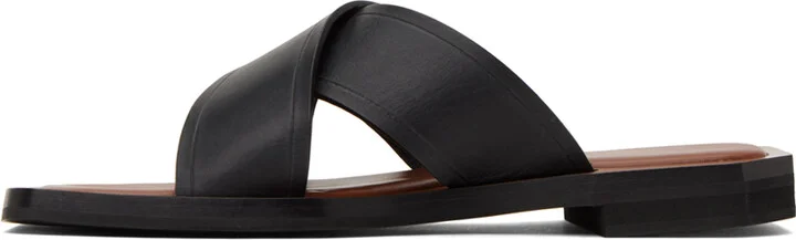 Wales Bonner Black Promise Sandals - Image 3
