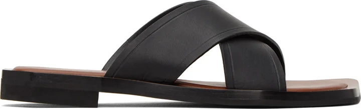 Wales Bonner Black Promise Sandals