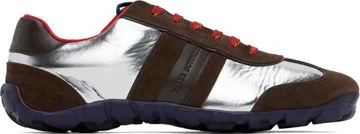 Wales Bonner Brown & Silver Cadence Sneakers