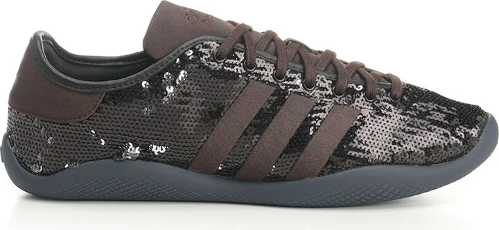 Wales Bonner Sequined Sneakers Black