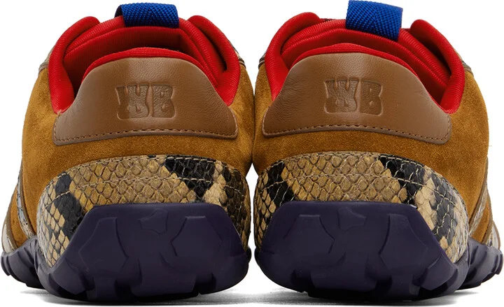 Wales Bonner Tan Cadence Sneakers - Image 2