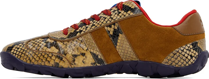Wales Bonner Tan Cadence Sneakers - Image 3