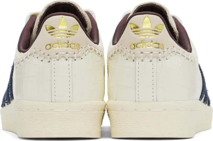 Wales Bonner White adidas Originals Edition Superstar Sneakers - Image 2